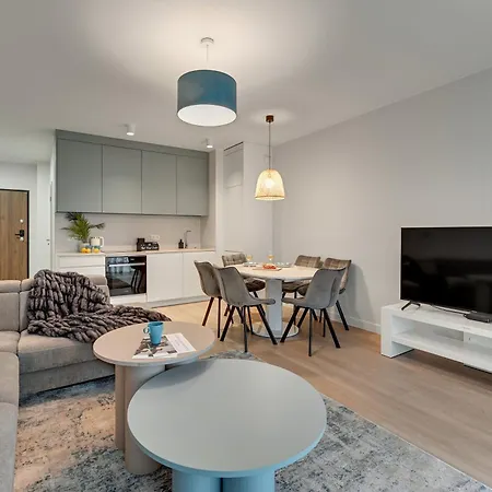 Scala City Center Apartments With Parking By Lion Apartments Gdansk Exterior photo