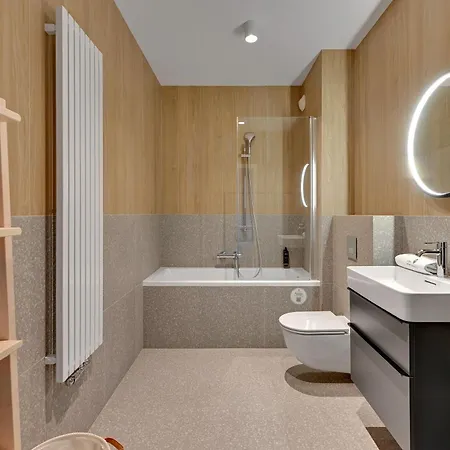 Scala City Center Apartments With Parking By Lion Apartments Gdansk Exterior photo