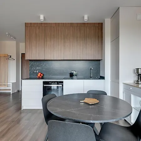 Scala City Center Apartments With Parking By Lion Apartments Gdansk Exterior photo