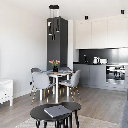 Scala City Center Apartments With Parking By Lion Apartments Gdansk Exterior photo